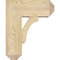 Ekena Millwork Imperial Craftsman Rough Sawn Bracket w/ Offset Brace, Douglas Fir, 8"W x 18"D x 22"H BKT0806X18X22IMP04RDF - alternate 3